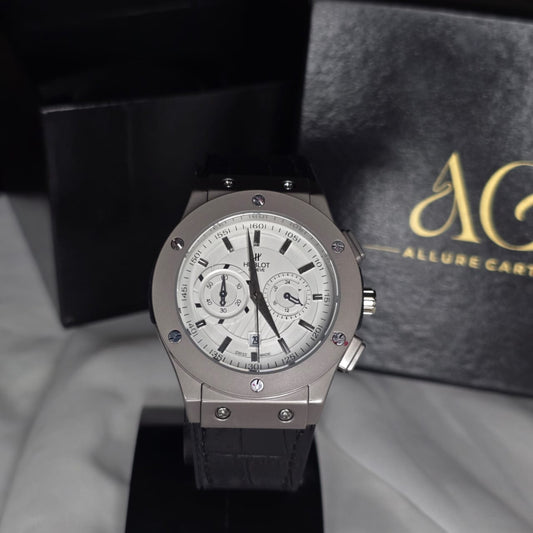 Hublot Leather Black - 014