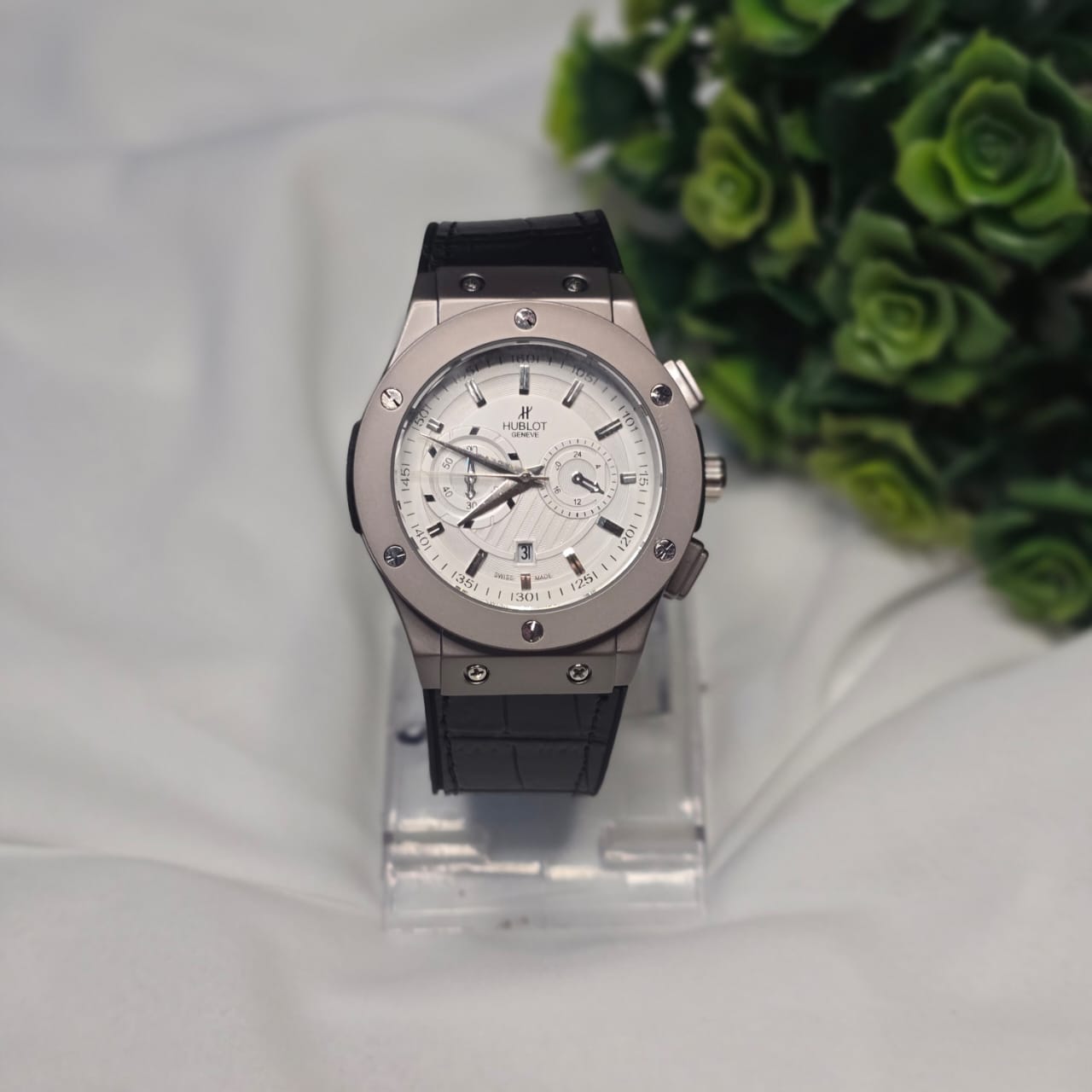 Hublot Leather Black - 014
