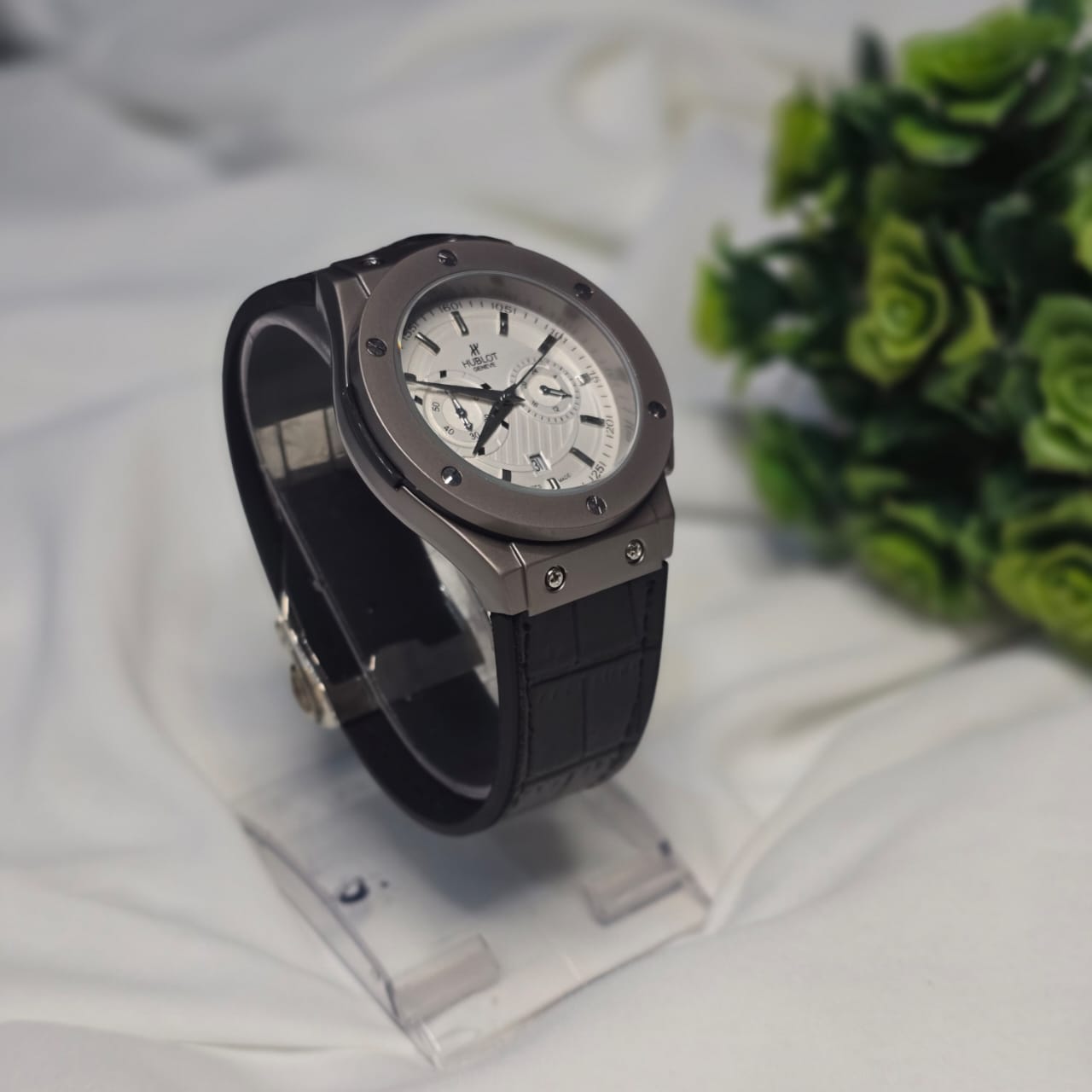 Hublot Leather Black - 014