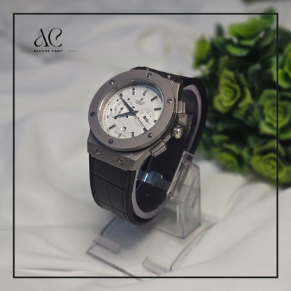 Hublot Leather Black - 014